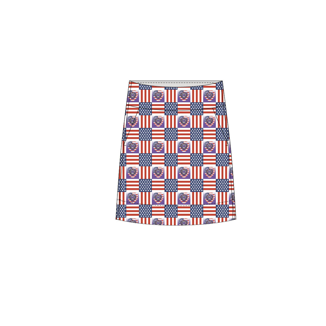 Heart of a Lion Women's Classic Skirt/Skort - MTO