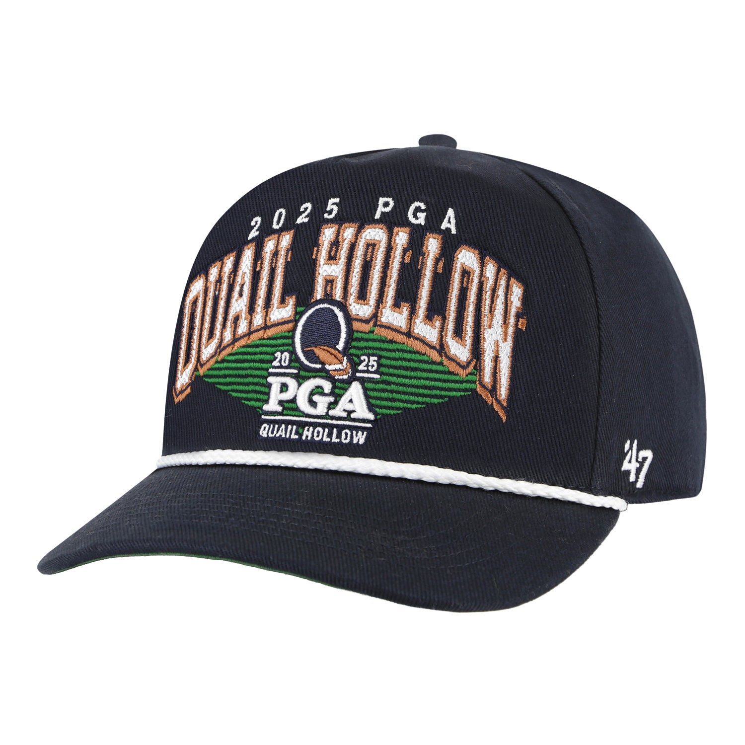'47 Brand 2025 PGA Championship Pomona Rope Hitch Hat in Navy