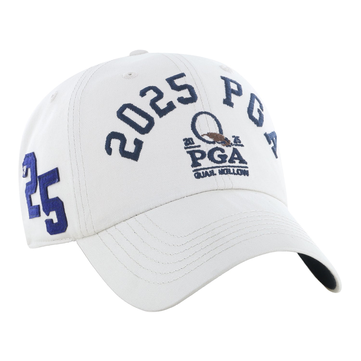 '47 Brand 2025 PGA Championship Clubhouse Faber Clean Up Hat in Beige