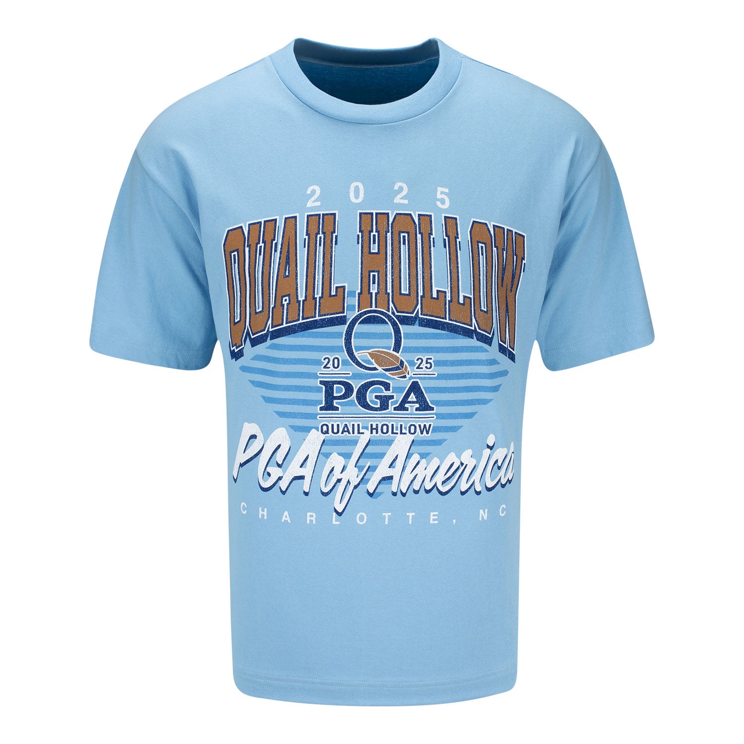 '47 Brand 2025 PGA Championship Extended Play Foundation T-Shirt in Powder Blue
