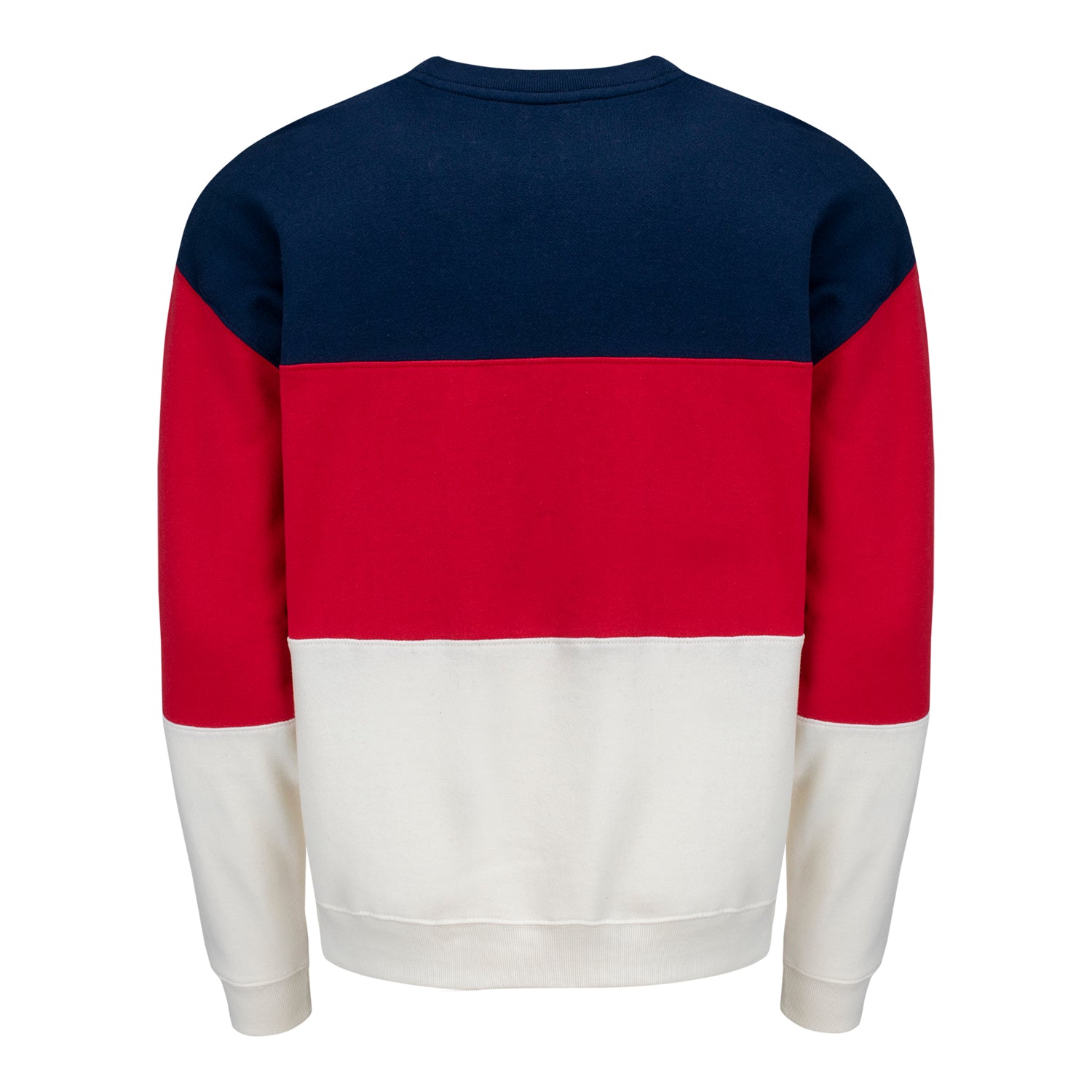 '47 Brand 2025 PGA Championship On Five Maximalist Crew Sweatshirt in Atlas Blue, Racer Red, and White 2 '47 Brand 2025 PGA Championship On Five Maximalist Crew Sweatshirt in Atlas Blue, Racer Red, and White