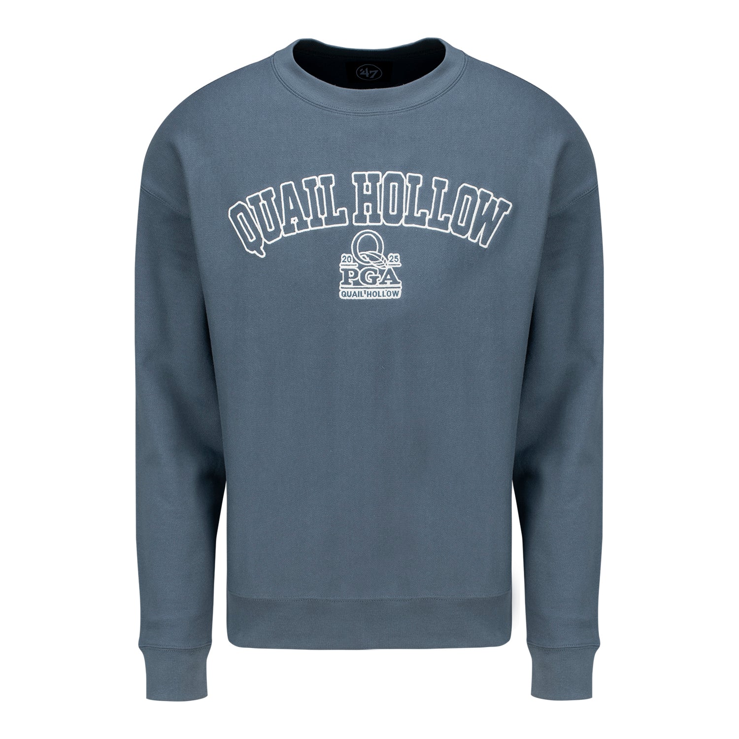 '47 Brand 2025 PGA Championship Trademark Foundation Crewneck Sweatshirt in Basalt