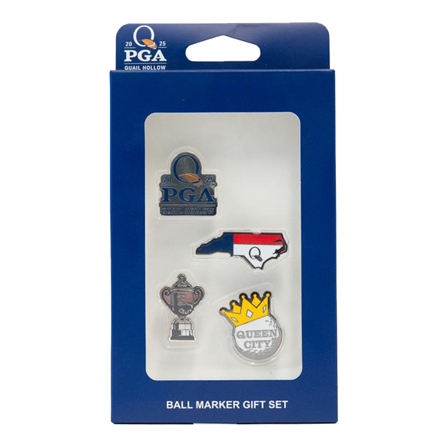 PRG Golf 2025 PGA Championship Hard Enamel 4pc Ball Mark Set