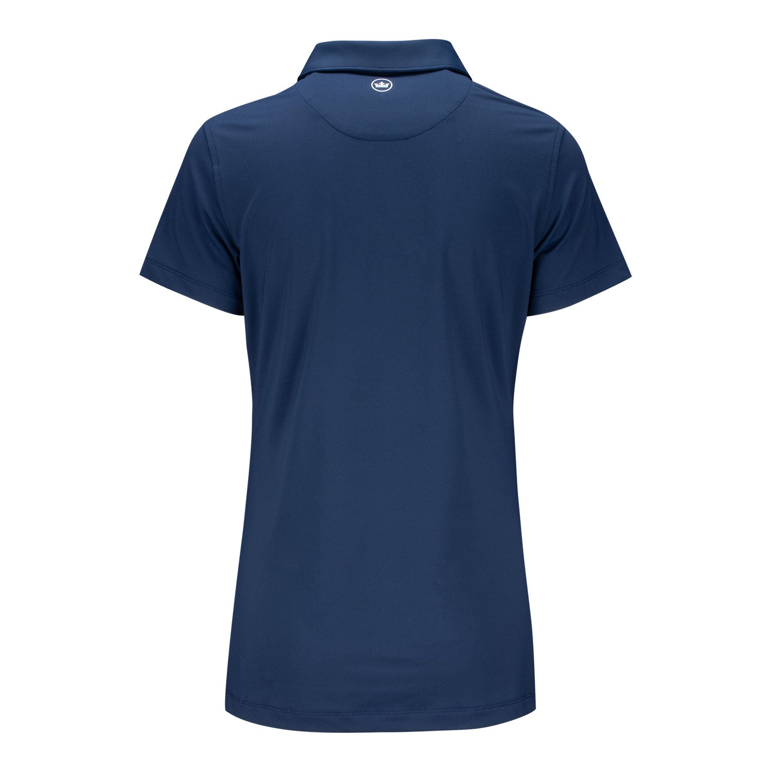 Peter Millar 2025 PGA Championship Women's Short Sleeve Button Polo in Navy 2 Peter Millar 2025 PGA Championship Women's Short Sleeve Button Polo in Navy