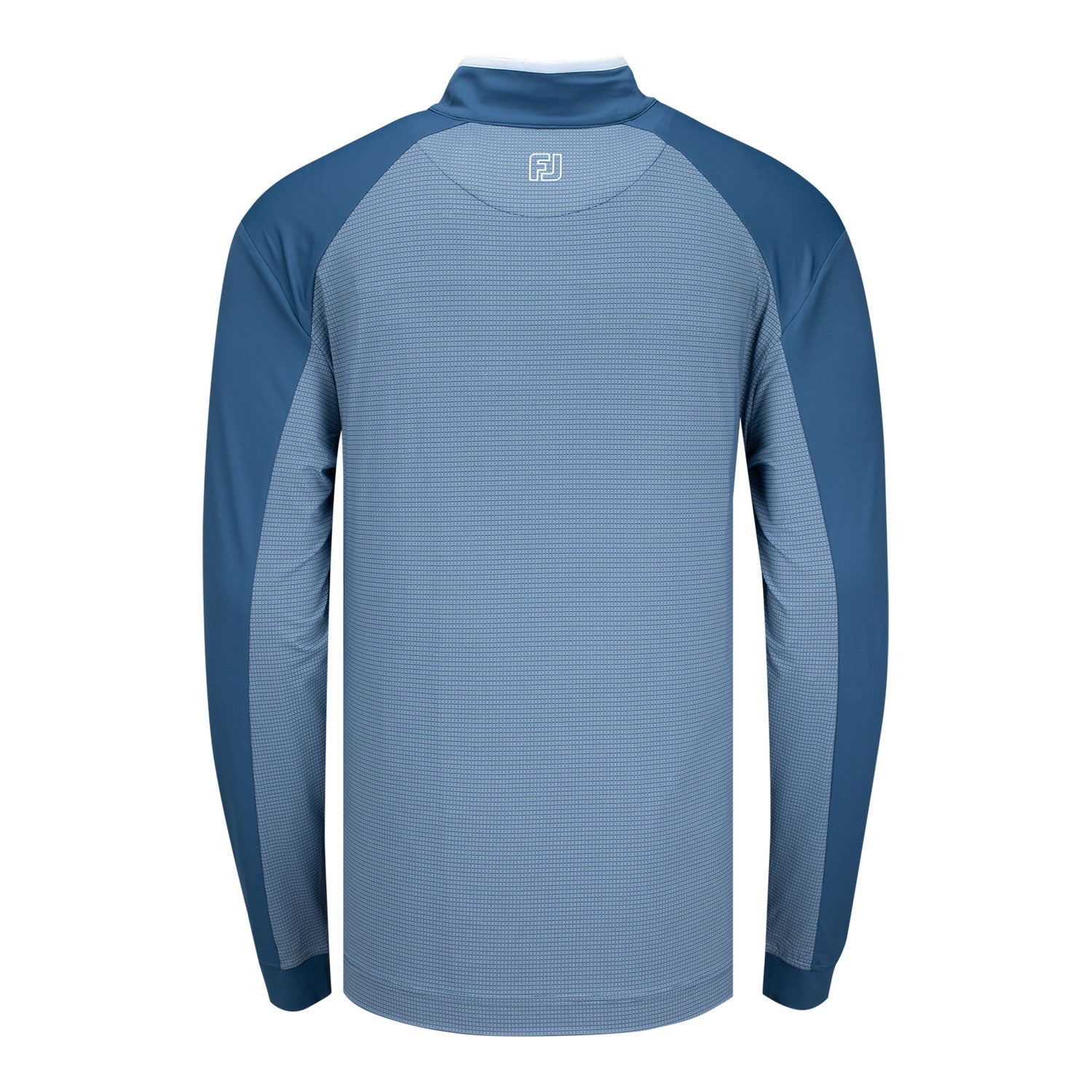 FootJoy 2025 PGA Championship Temposeries Mixed Texture Quarter Zip in Denim 2 FootJoy 2025 PGA Championship Temposeries Mixed Texture Quarter Zip in Denim