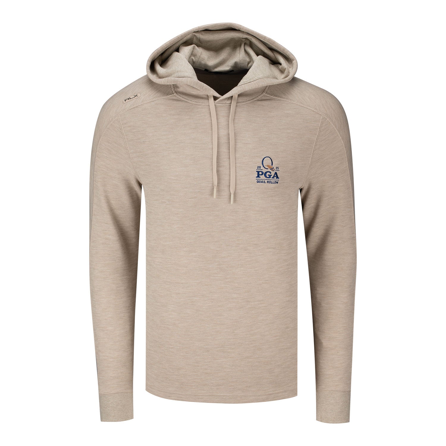 Ralph Lauren 2025 PGA Championship Tech Waffle Hoodie in Sand Heather
