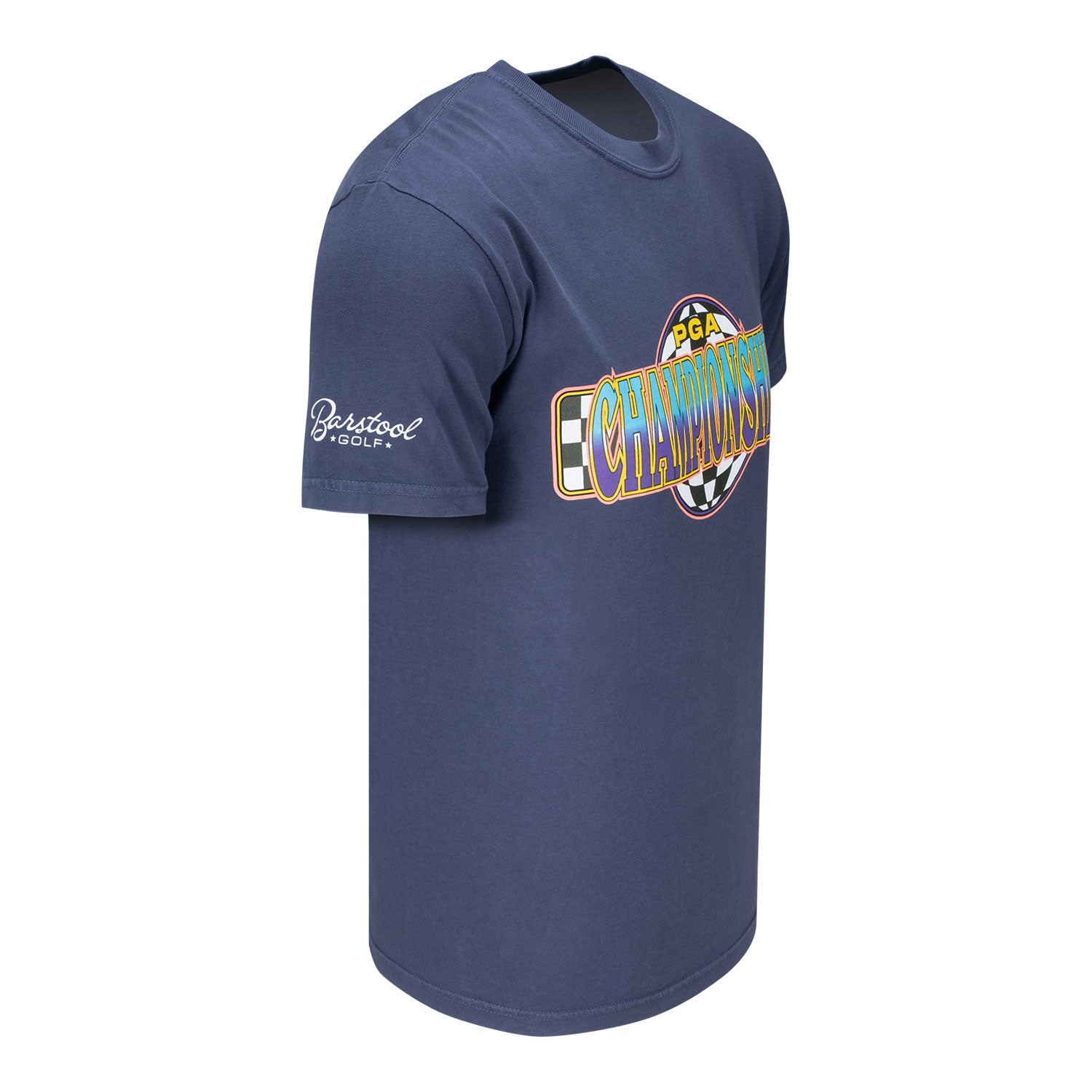 Barstool 2025 PGA Championship Quail Golf Cart T-Shirt in Navy 3 Barstool 2025 PGA Championship Quail Golf Cart T-Shirt in Navy