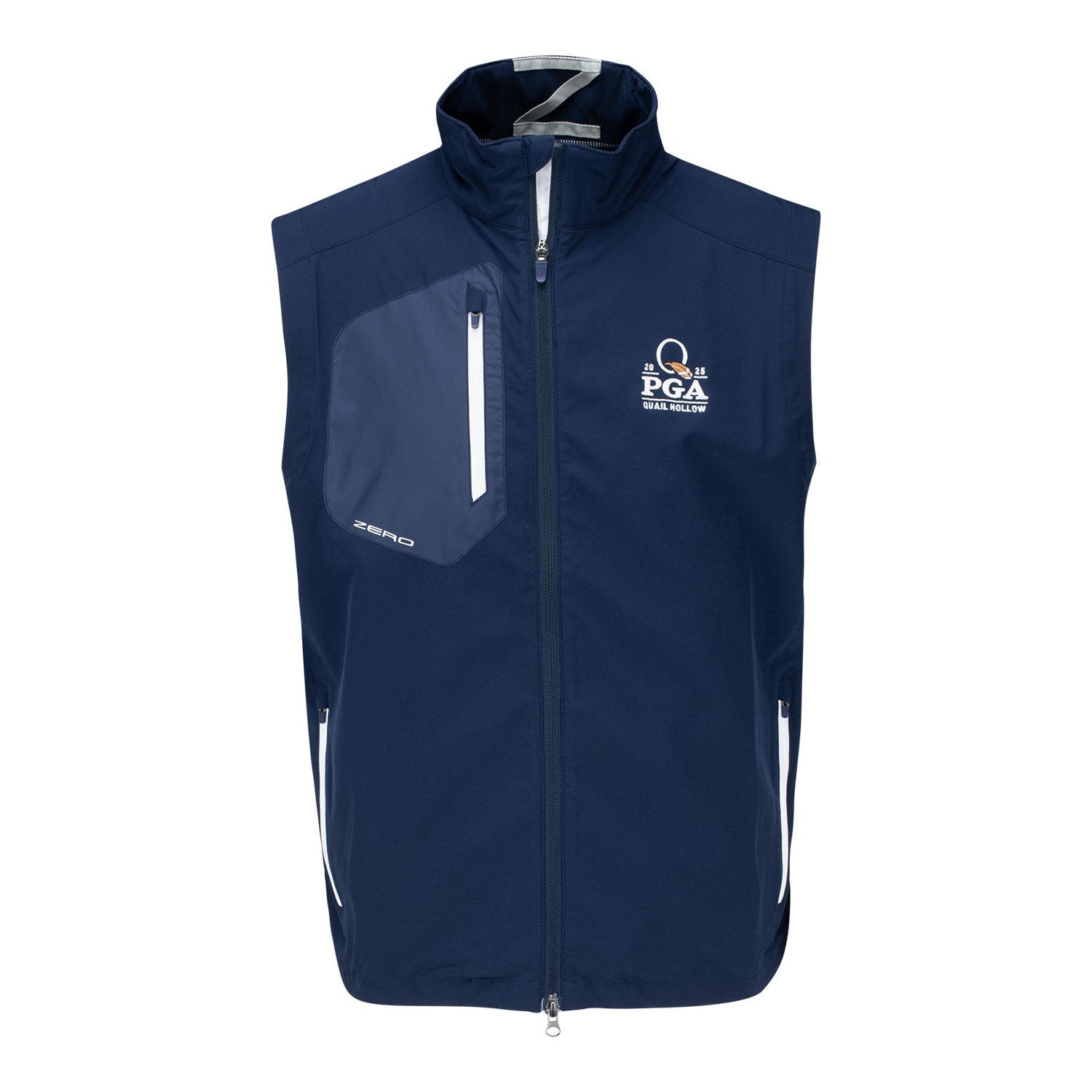 Zero Restriction 2025 PGA Championship Shell Vest in Navy 1 Zero Restriction 2025 PGA Championship Shell Vest in Navy