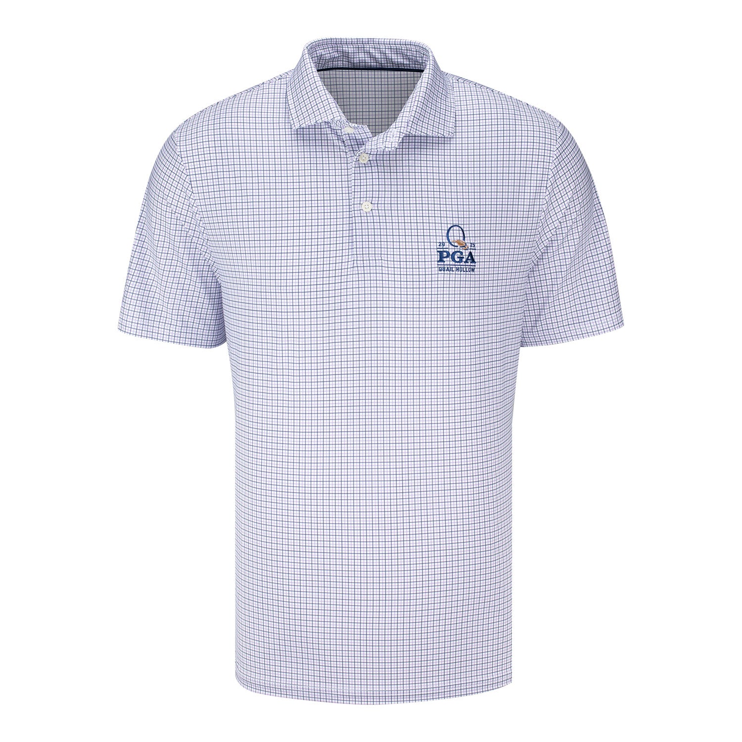 Ralph Lauren 2025 PGA Championship Lightweight Tattersall Print Polo in Powder Purple 1 Ralph Lauren 2025 PGA Championship Lightweight Tattersall Print Polo in Powder Purple