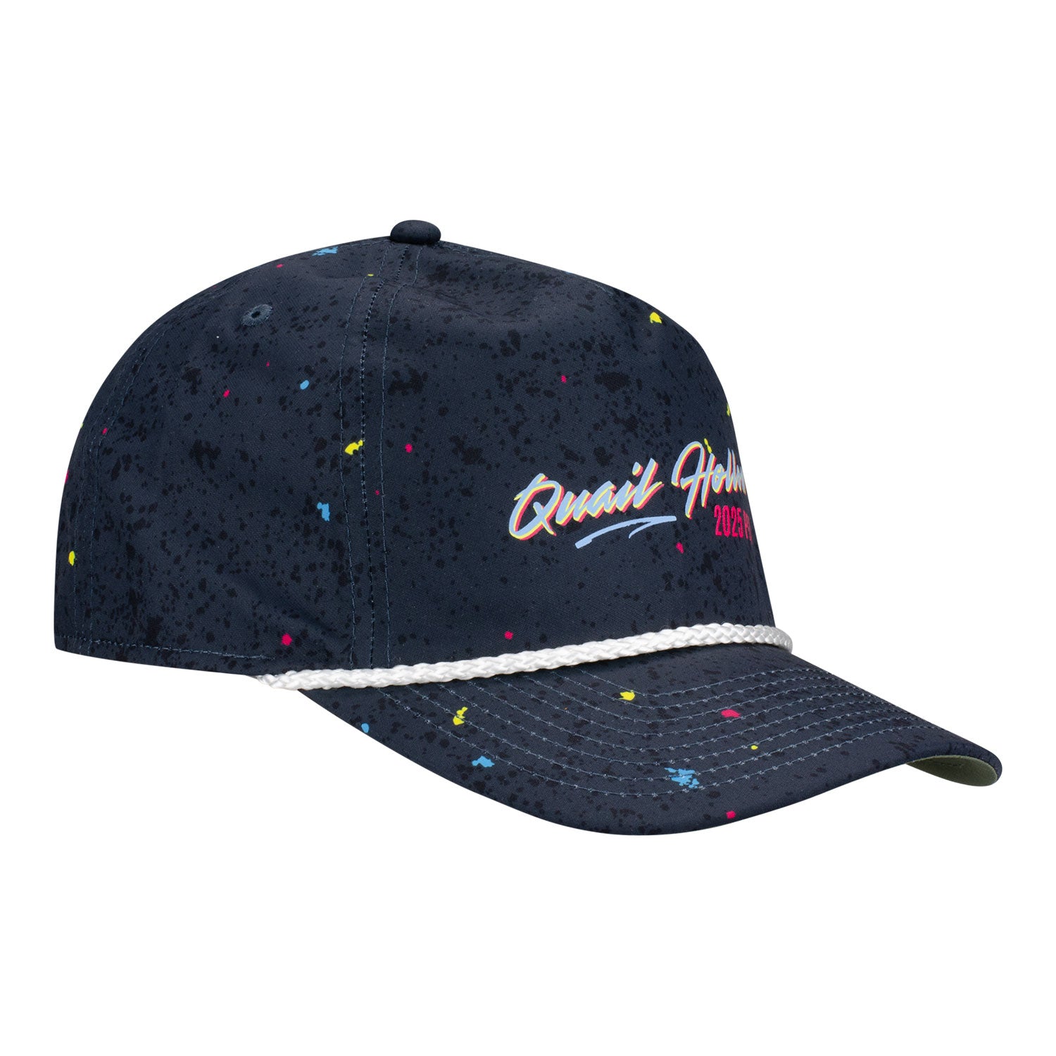 Imperial 2025 PGA Championship Golden Hour Printed Performance Rope Hat in Black Splatter 2 Imperial 2025 PGA Championship Golden Hour Printed Performance Rope Hat in Black Splatter