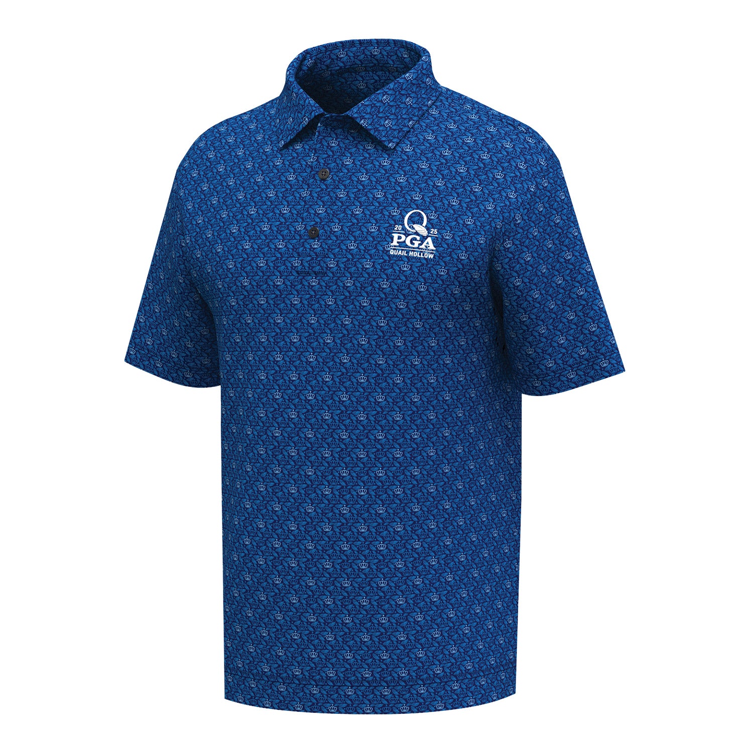 FootJoy 2025 PGA Championship Feathers & Crown Polo in Navy
