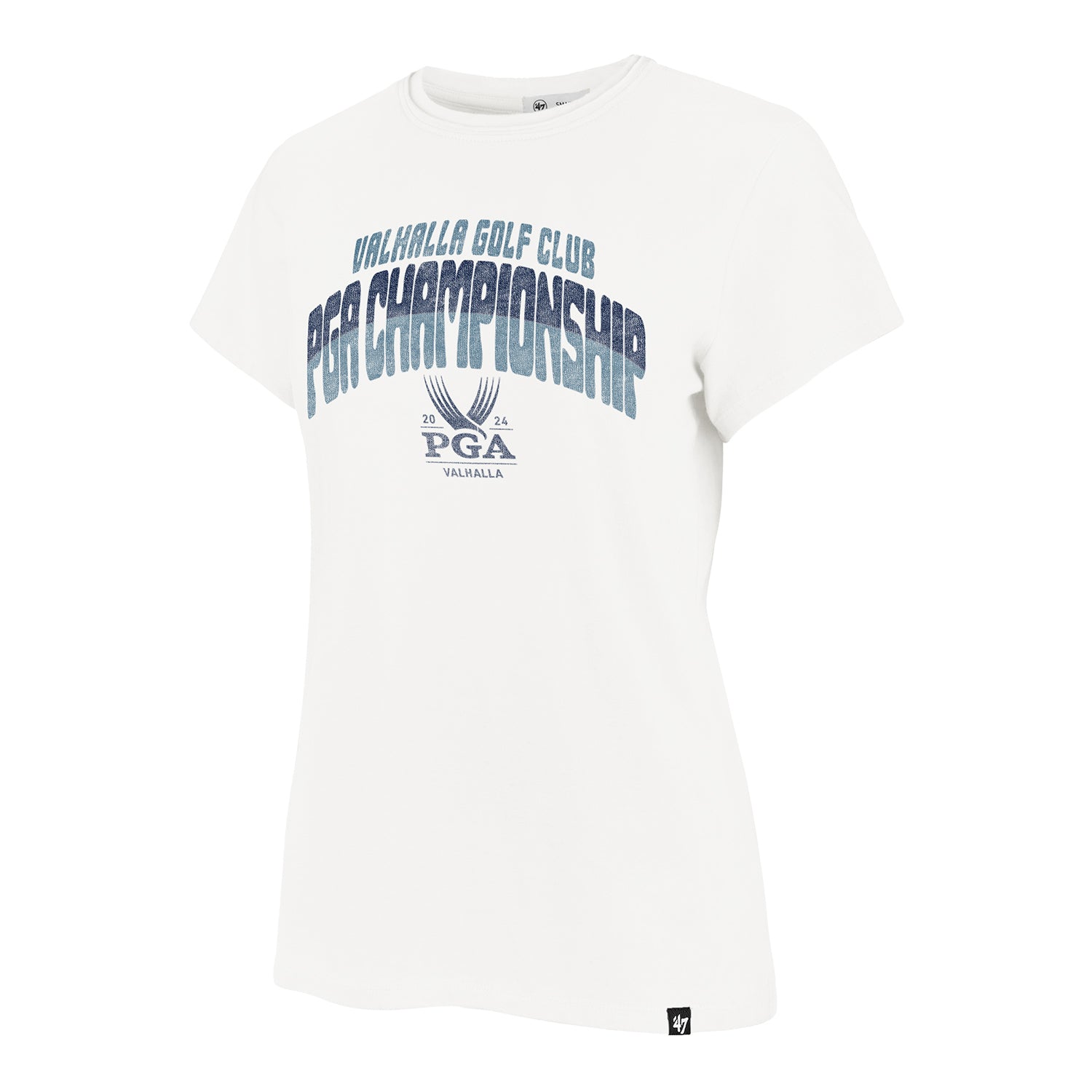 '47 Brand 2024 PGA Championship Ladies PGA Text T-Shirt in Sandstone