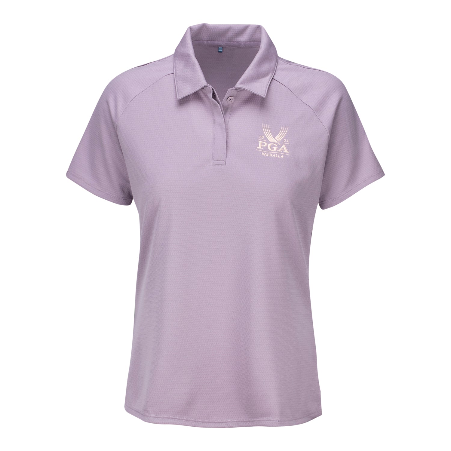 Adidas 2024 PGA Championship Ladies Heat Ready Polo in Preloved Fig
