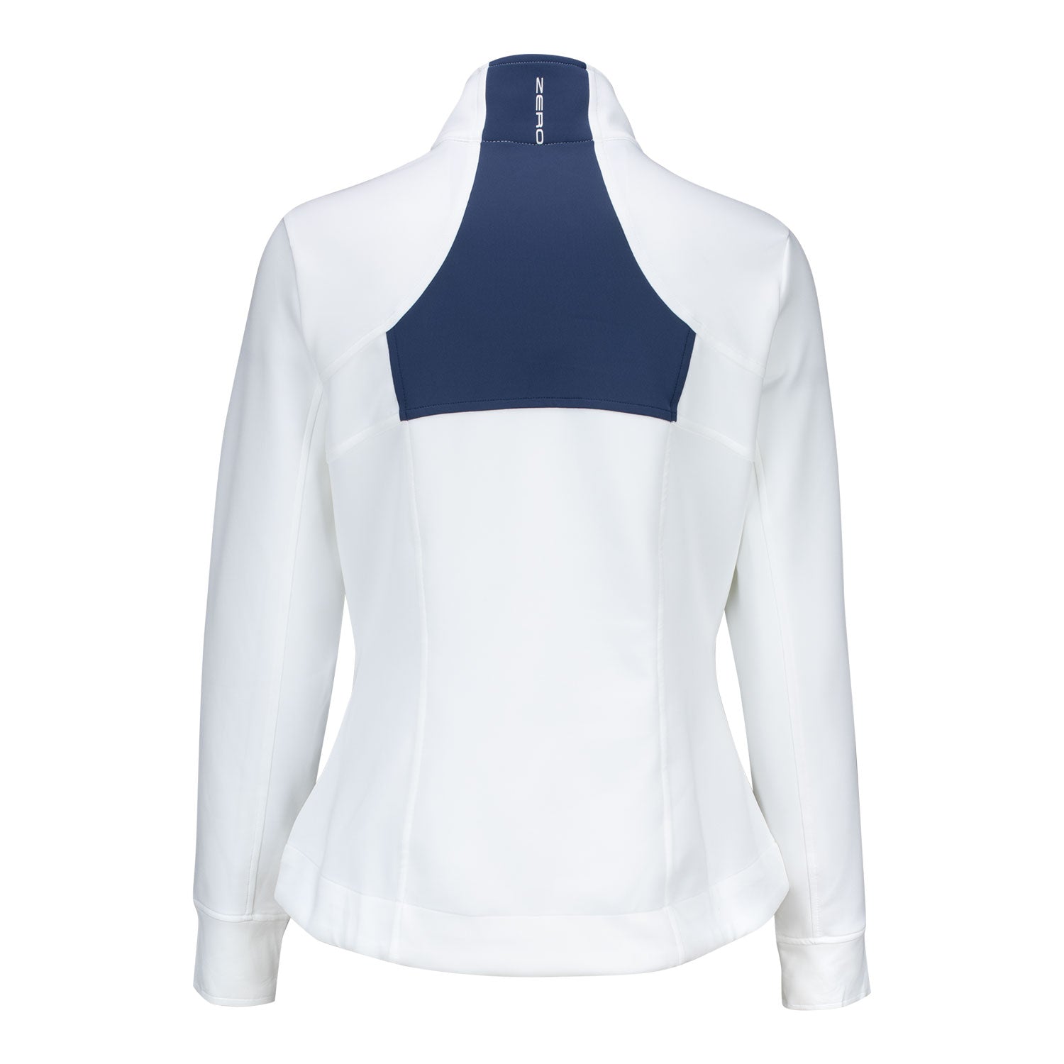Zero Restriction Ladies Mikaela Full Zip Jacket in White 3 Zero Restriction Ladies Mikaela Full Zip Jacket in White
