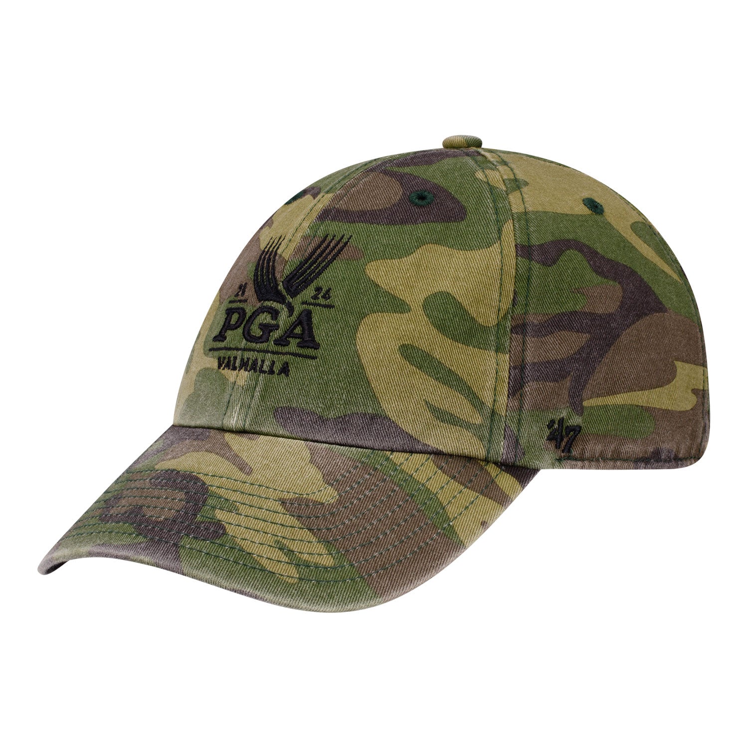 '47 Brand 2024 PGA Championship Camo Relaxed Fit Clean Up Hat