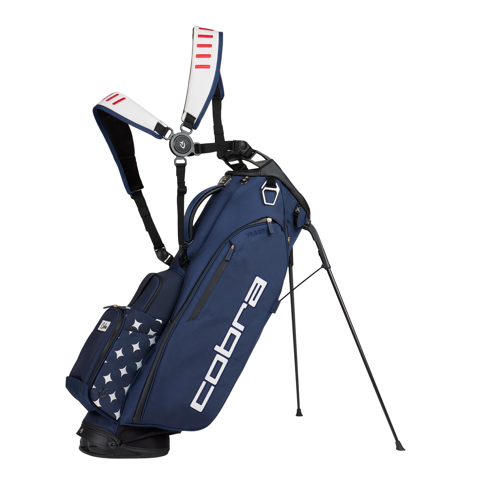Limited Edition - Stars, Stripes & Steel Tour Stand Golf Bag