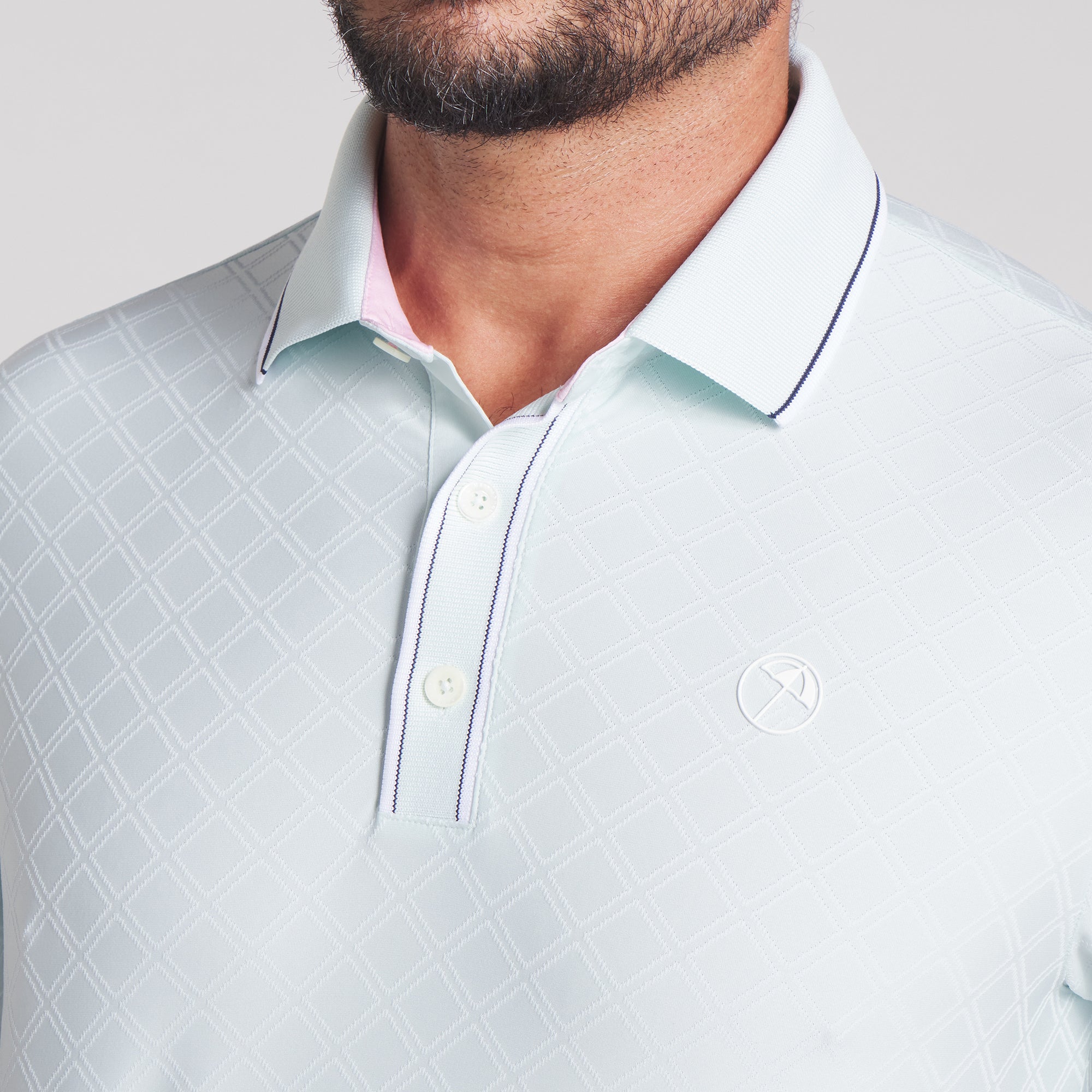 AP Tipped Jacquard Golf Polo 10 AP Tipped Jacquard Golf Polo