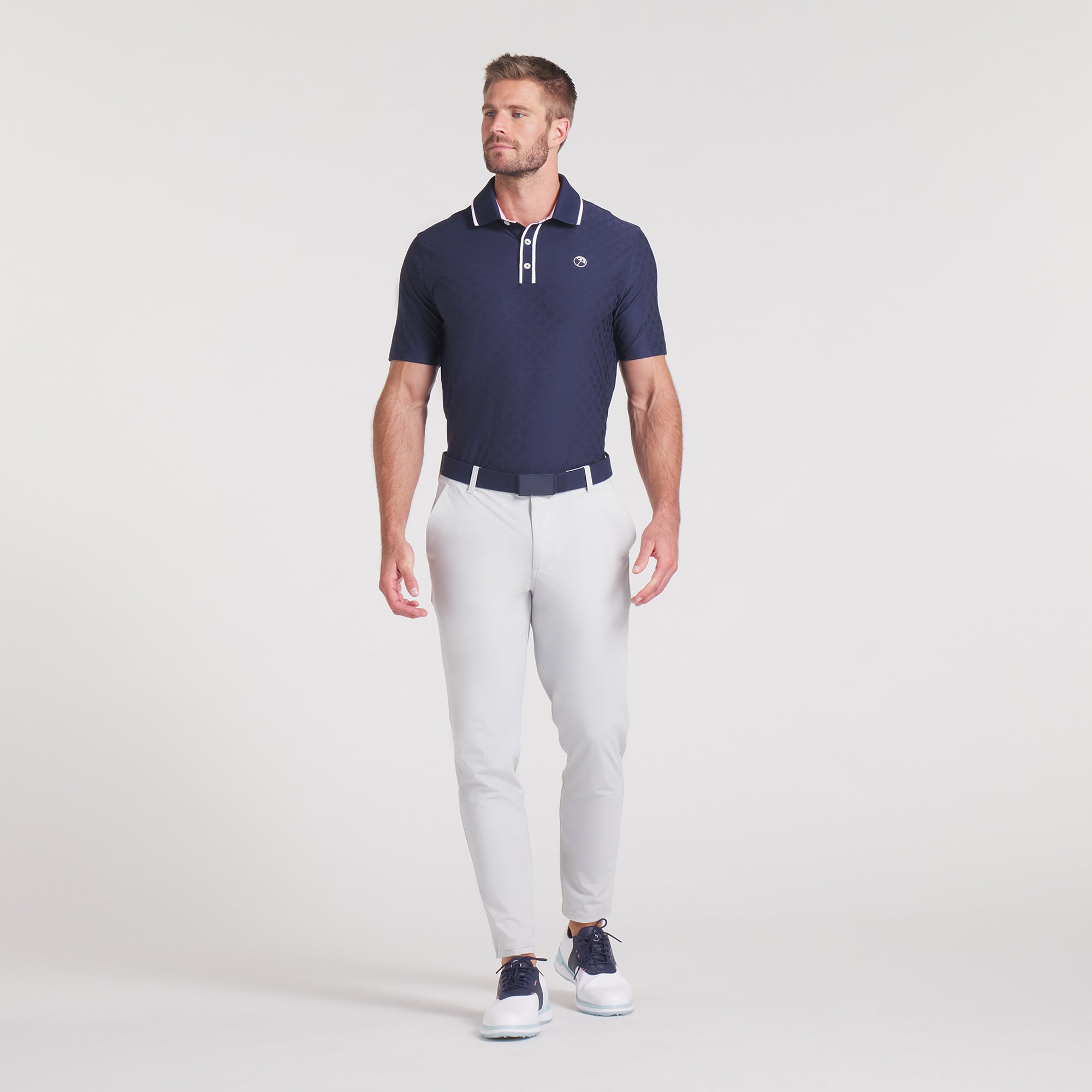 AP Tipped Jacquard Golf Polo 15 AP Tipped Jacquard Golf Polo