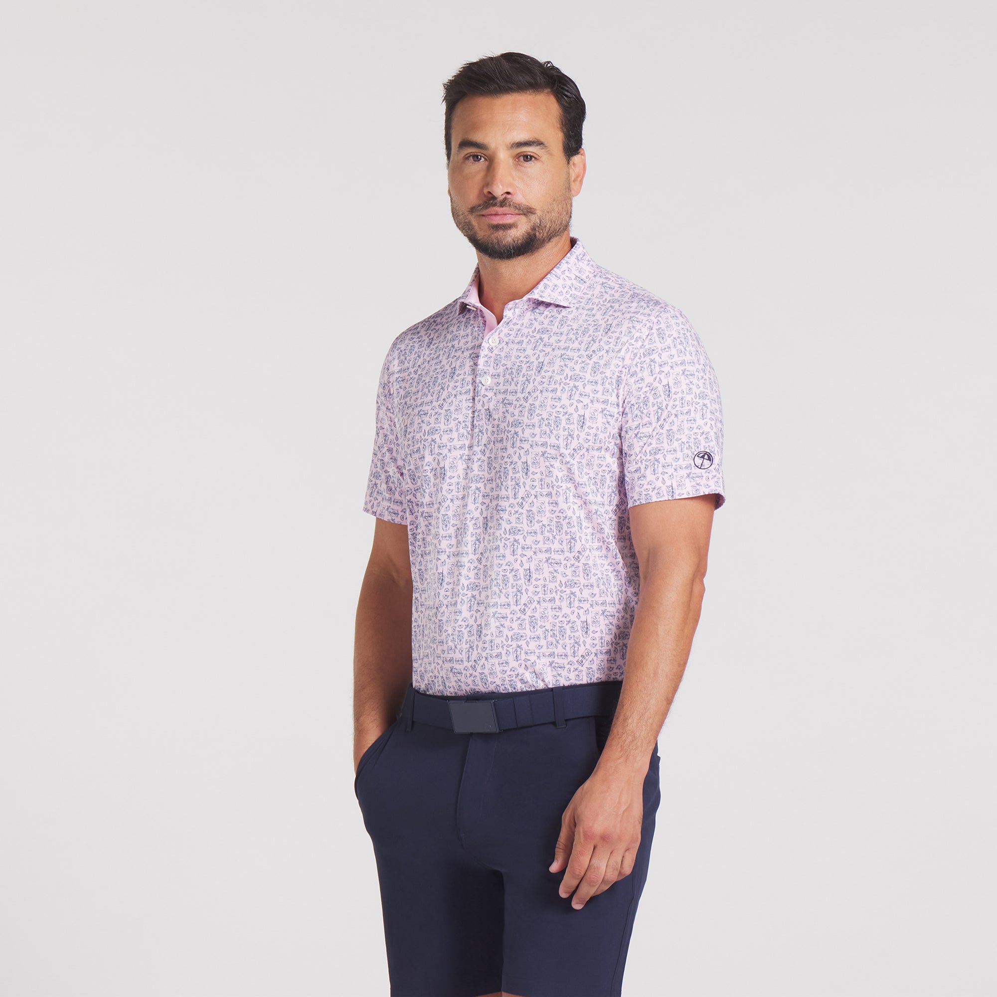 AP Sketch Golf Polo