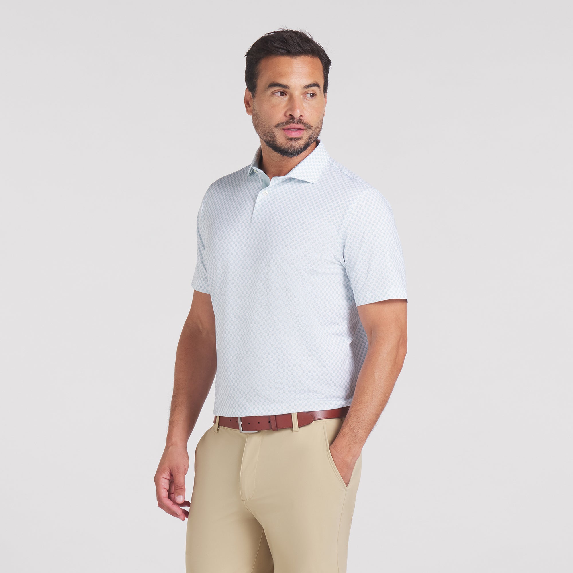MATTR Micro Floral Golf Polo 13 MATTR Micro Floral Golf Polo