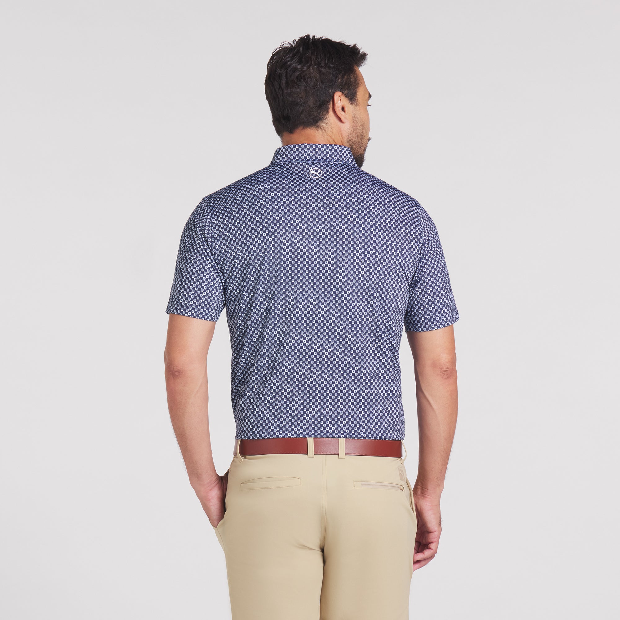 MATTR Micro Floral Golf Polo 20 MATTR Micro Floral Golf Polo