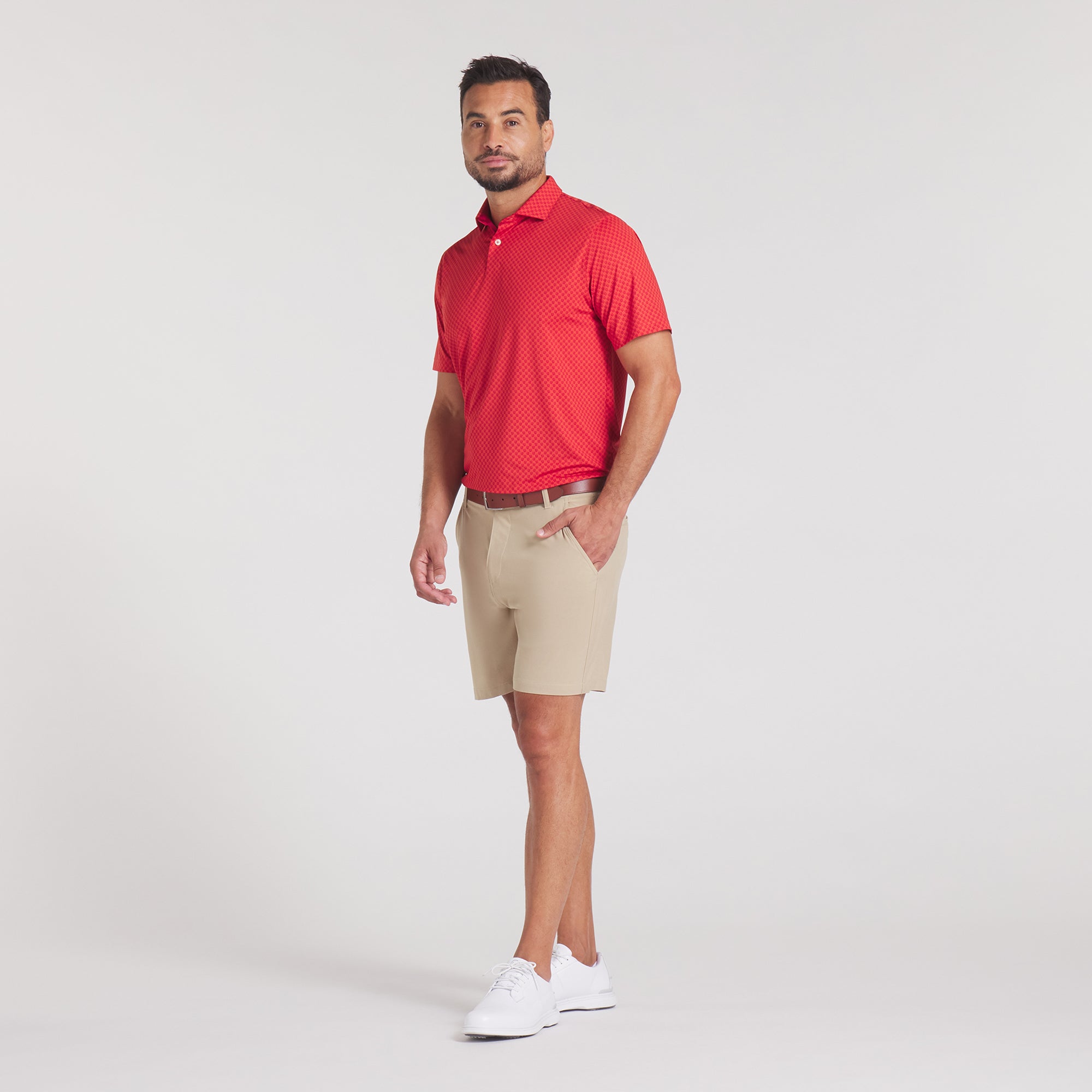 MATTR Micro Floral Golf Polo 27 MATTR Micro Floral Golf Polo