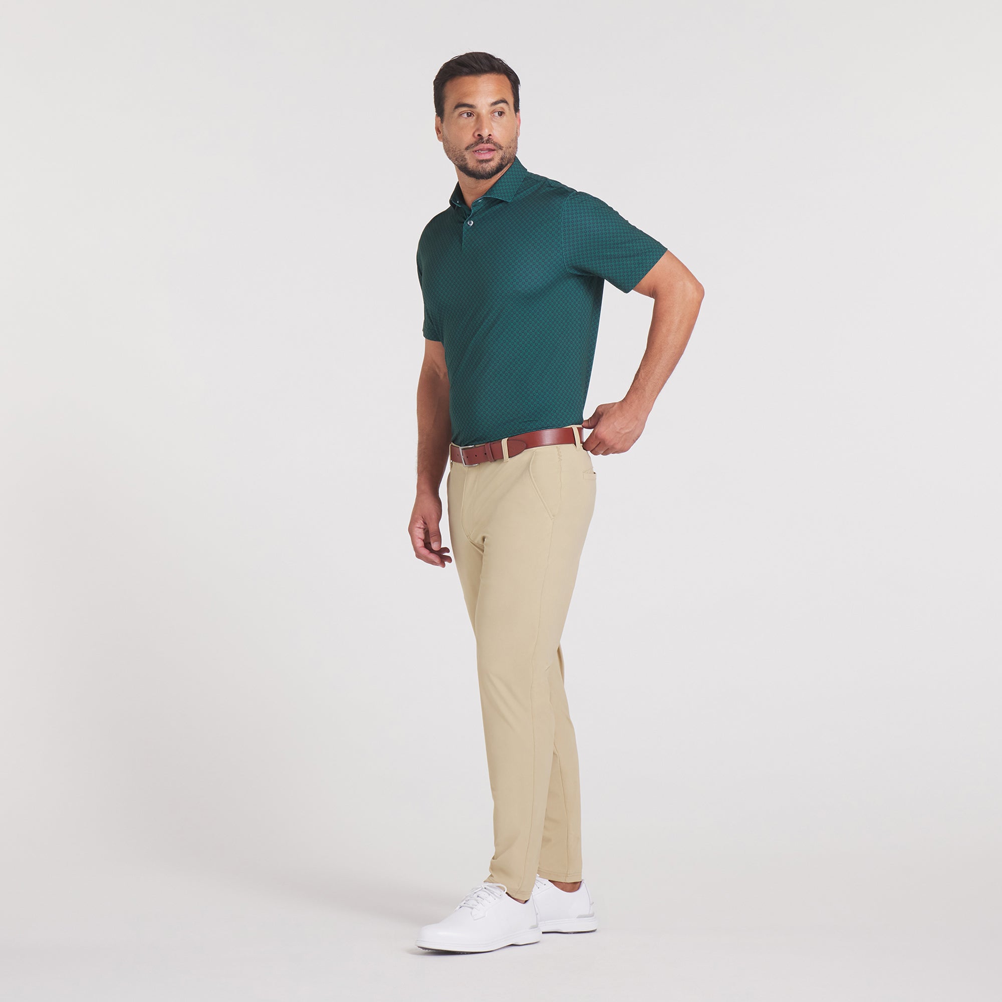 MATTR Micro Floral Golf Polo 9 MATTR Micro Floral Golf Polo
